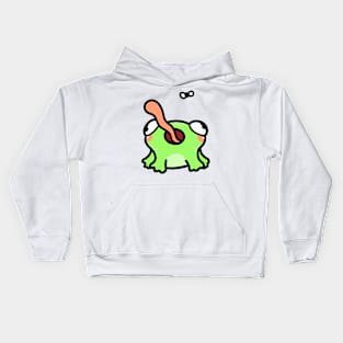 Frog and fly Kids Hoodie